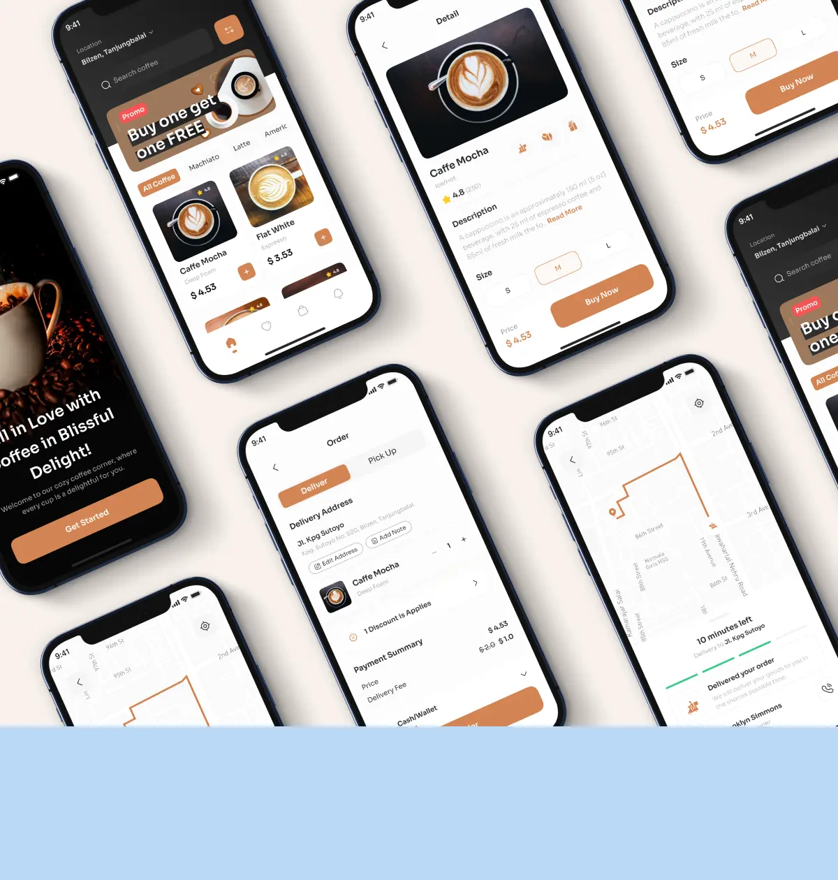 Mobile Application Hover